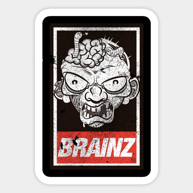 Brainz Sticker by BITICOL